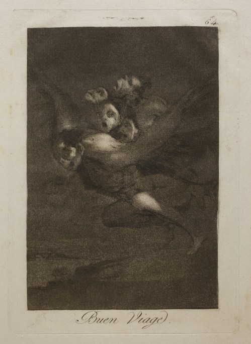 Francisco GOYA y LUCIENTES : Buen Viage [Bon voyage] - 1798/1799